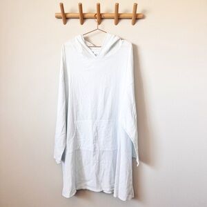 Bryn Walker Sea Glass Blue Hooded Tunic / Dress